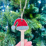 Load image into Gallery viewer, Elf ‘Initial’ Christmas Tree Decoration craft product