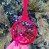 Load image into Gallery viewer, Best Teacher - Christmas Tree Decoration craft product