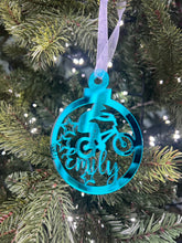 Load image into Gallery viewer, BMX 'Any Name' Christmas Tree Decoration
