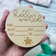 Load image into Gallery viewer, Baby Milestone Discs - Jungle craft product