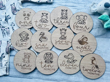 Load image into Gallery viewer, Baby Milestone Discs - Jungle