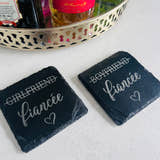 Load image into Gallery viewer, Fiancée - Slate Coaster craft product