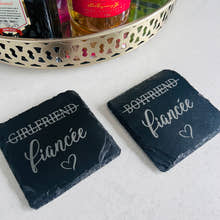 Load image into Gallery viewer, Fiancée - Slate Coaster craft product