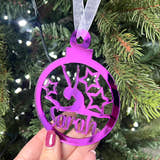Load image into Gallery viewer, Gymnast - 'Any Name' Christmas Tree Decoration craft product