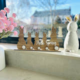 Load image into Gallery viewer, Bunny Family Decoration craft product