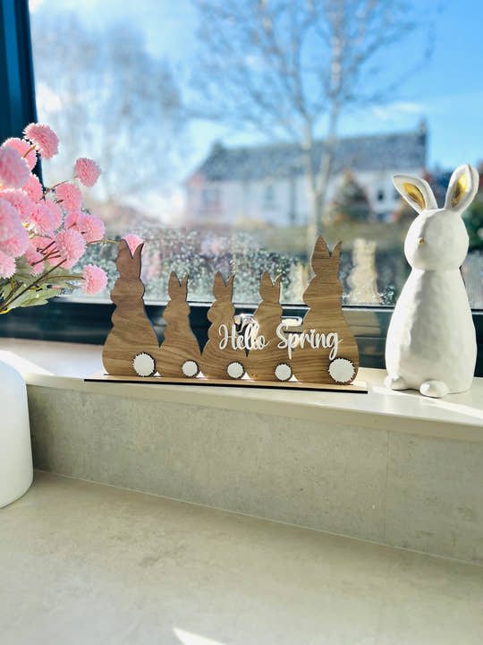 Bunny Family Decoration craft product