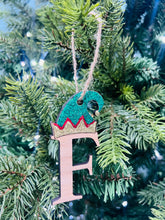Load image into Gallery viewer, Elf ‘Initial’ Christmas Tree Decoration
