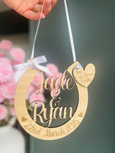 Load image into Gallery viewer, Lucky Wedding Day Horse Shoe