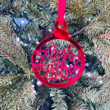Load image into Gallery viewer, Best Teacher - Christmas Tree Decoration craft product
