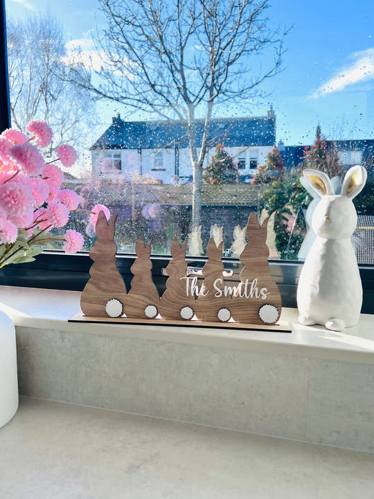 Bunny Family Decoration craft product