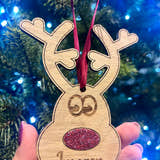 Load image into Gallery viewer, Reindeer Tree Decoration craft product