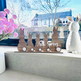 Load image into Gallery viewer, Bunny Family Decoration craft product