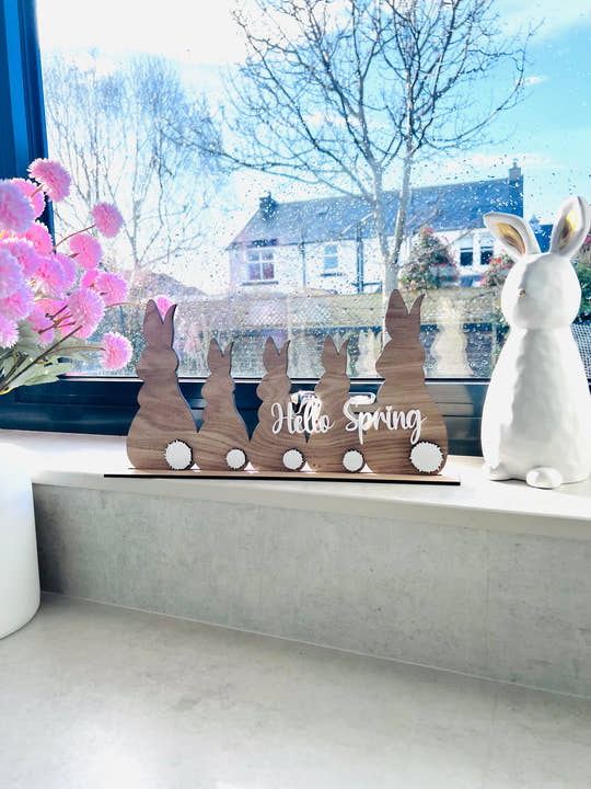 Bunny Family Decoration craft product