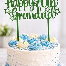 Load image into Gallery viewer, Happy 70th Grandad Cake Topper craft product
