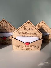 Load image into Gallery viewer, 30th Birthday - Reasons why I love you