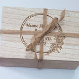 Load image into Gallery viewer, Beautiful Wooden Lasered Baby Memory Box craft product