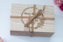Load image into Gallery viewer, Beautiful Wooden Lasered Baby Memory Box