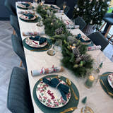 Load image into Gallery viewer, Festive Christmas dinner Table setting