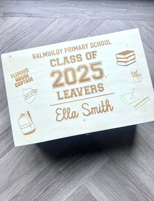 School Leavers Memory Box craft product