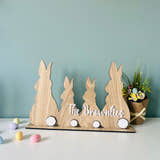 Load image into Gallery viewer, Bunny Family Decoration craft product