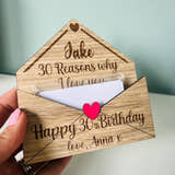 Load image into Gallery viewer, 30th Birthday - Reasons why I love you