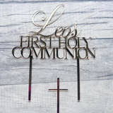 Load image into Gallery viewer, Personalised First Holy Communion Cake Topper