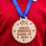 Load image into Gallery viewer, primary leavers gift wooden medal