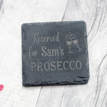 Load image into Gallery viewer, Slate Personalised Coaster - Any Name craft product