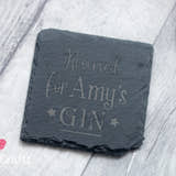 Load image into Gallery viewer, Slate Personalised Coaster - Any Name craft product