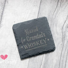 Load image into Gallery viewer, Slate Personalised Coaster - Any Name craft product