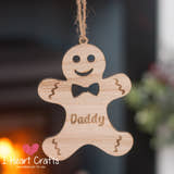 Load image into Gallery viewer, Gingerbread Man Tree Decoration craft product