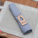 Load image into Gallery viewer, Christmas Tree Name Place Table Settings craft product