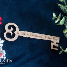 Load image into Gallery viewer, Santa's Magic Key - Personalised craft product