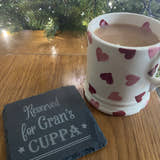 Load image into Gallery viewer, Slate Personalised Coaster - Any Name craft product