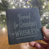 Load image into Gallery viewer, Slate Personalised Coaster - Any Name craft product