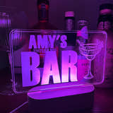 Load image into Gallery viewer, LED Personalised Bar Sign craft product