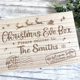 Load image into Gallery viewer, Family Wooden Christmas Eve Box craft product