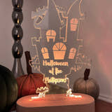 Load image into Gallery viewer, ‘Happy Halloween’ LED Light up stand craft product