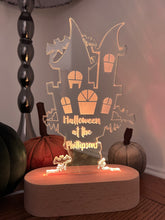 Load image into Gallery viewer, LED Light up ‘Halloween at the’ stand craft product