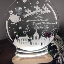 Load image into Gallery viewer, ‘Search the skies’ LED Light up Snowglobe craft product