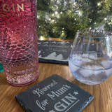 Load image into Gallery viewer, Personalised Slate Drinks Coaster – Gift for Mum, Nan & More