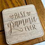 Load image into Gallery viewer, ‘Any Phrase’ Grandparents Drinks Coaster craft product