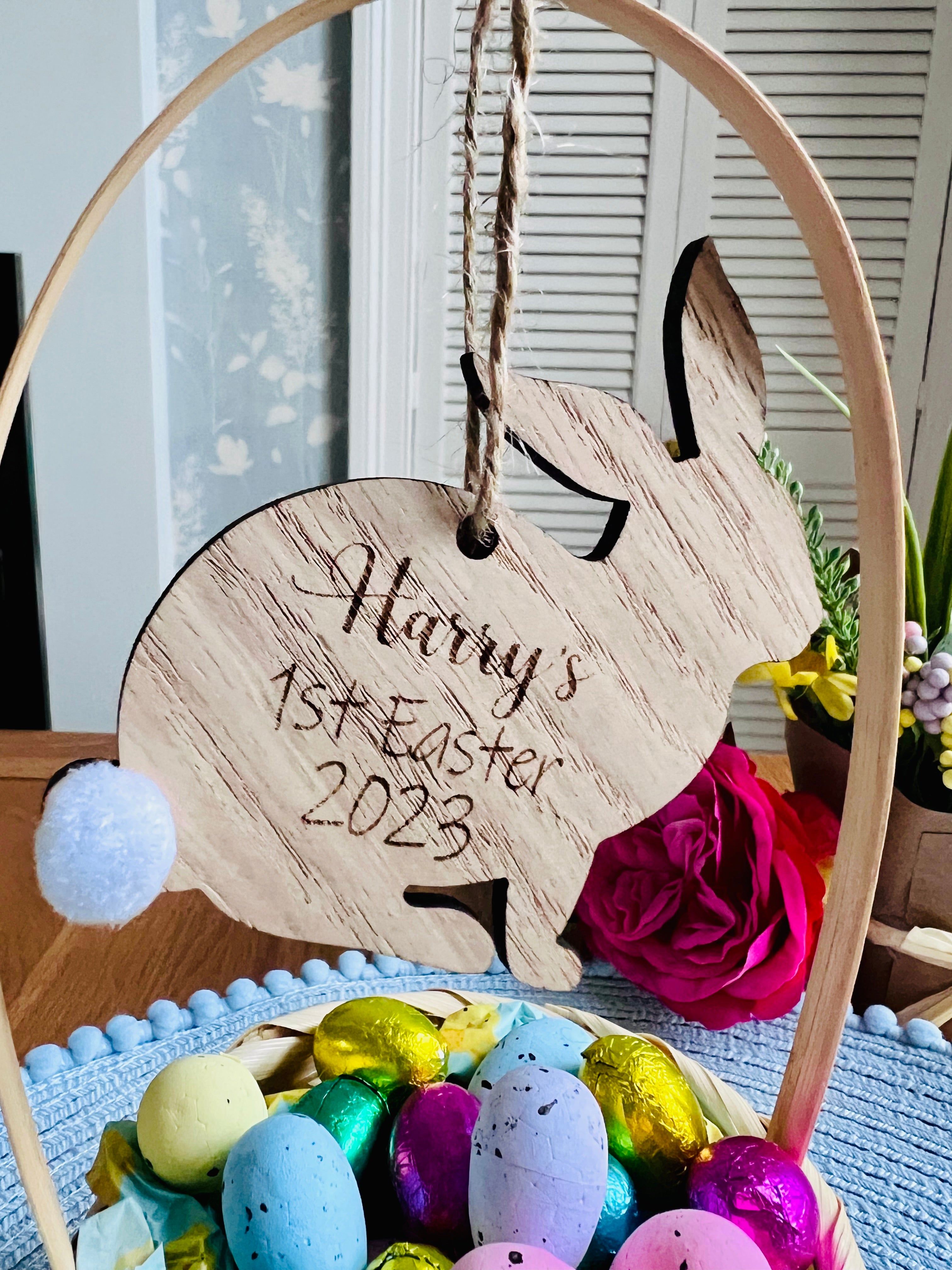 Load image into Gallery viewer, Set of 4 Easter Decorations craft product
