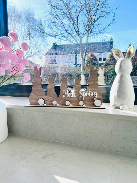 Bunny Family Decoration craft product