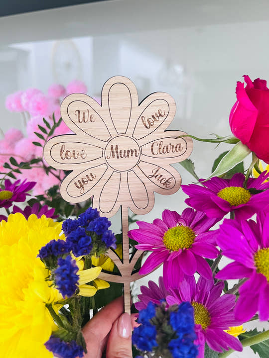 Freestanding Flower - Gift for Mum craft product