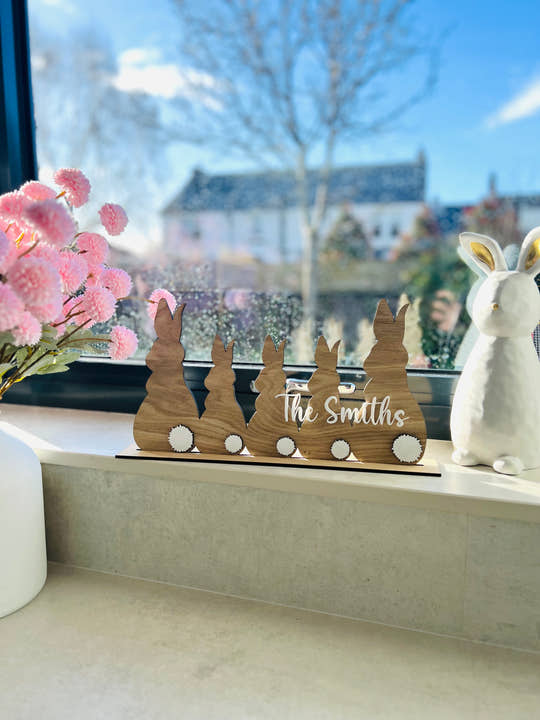 Bunny Family Decoration craft product