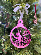 Load image into Gallery viewer, Gymnast - &#39;Any Name&#39; Christmas Tree Decoration
