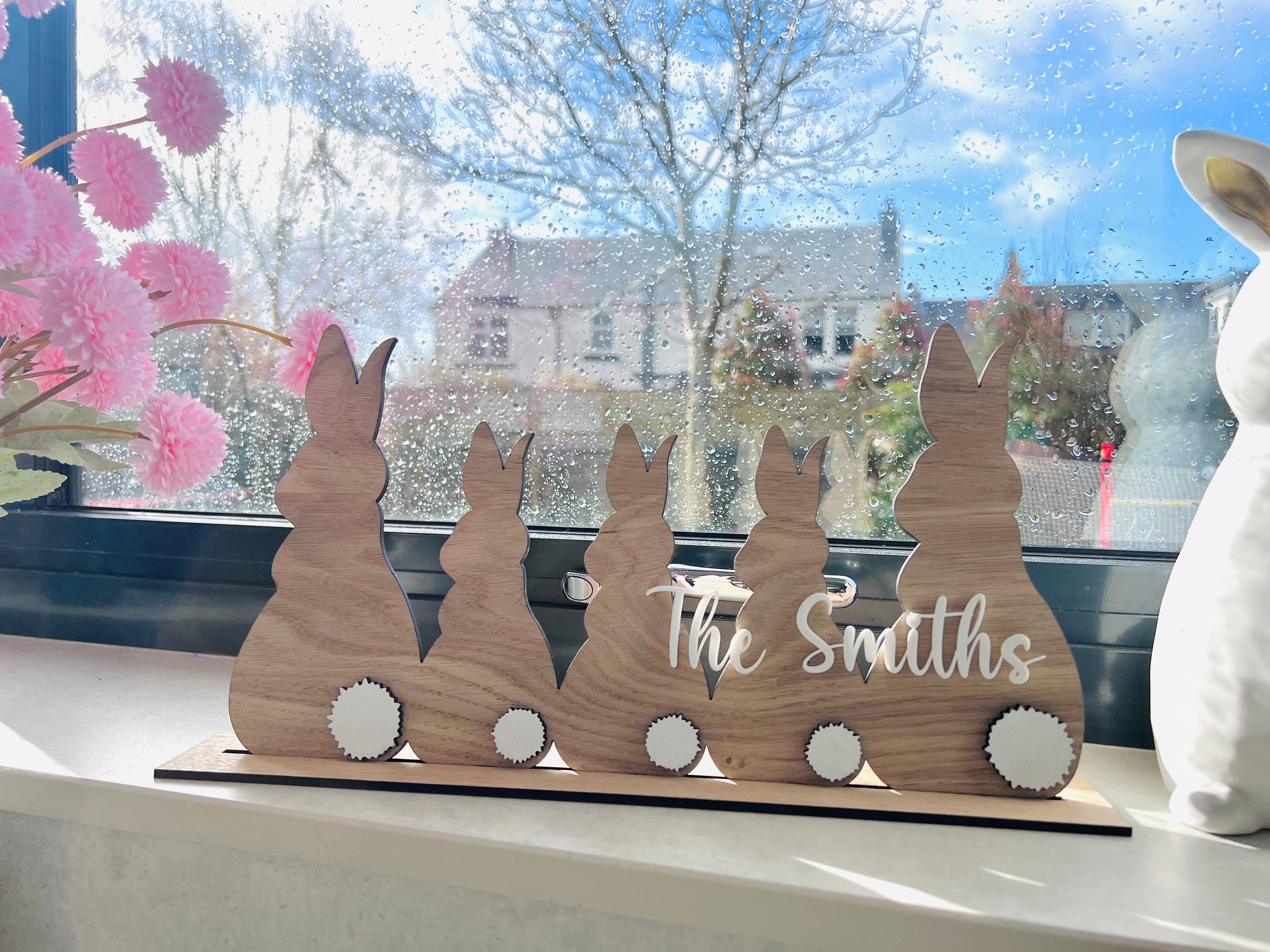 Bunny Family Decoration craft product