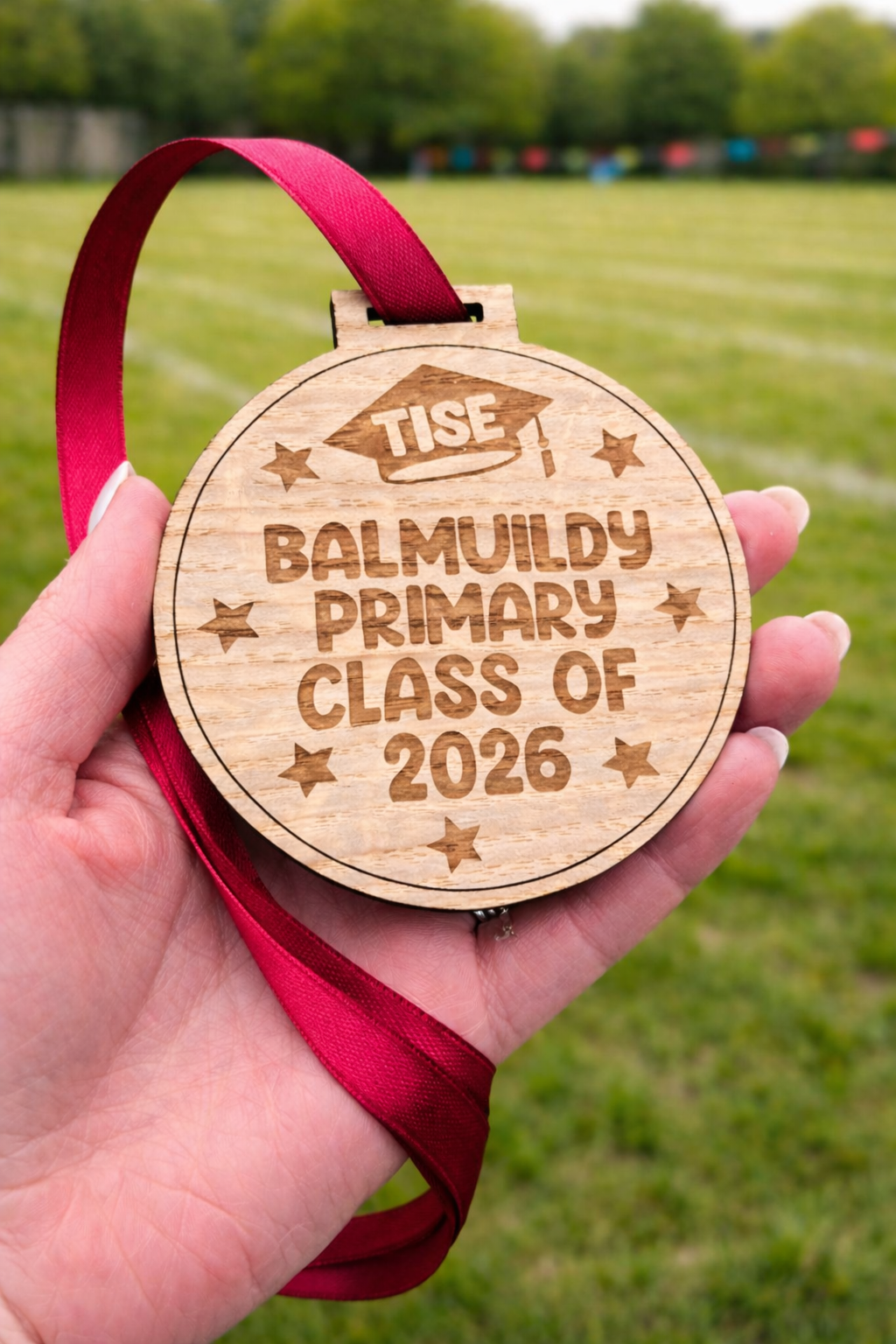 personalised class of 2026 leavers medal