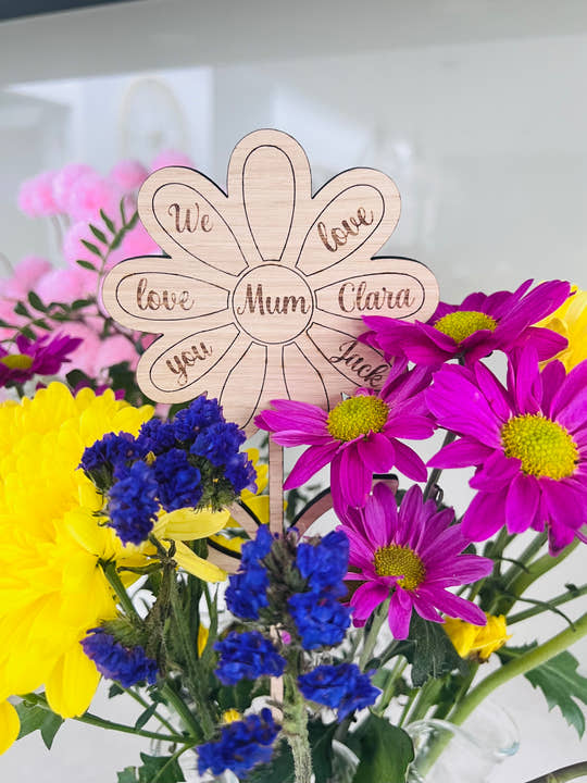 Freestanding Flower - Gift for Mum craft product
